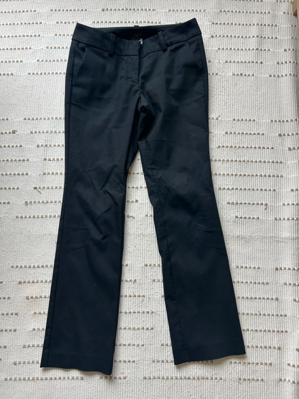 Ann Taylor womens Black Dress Trousers - Classic Straight Fit